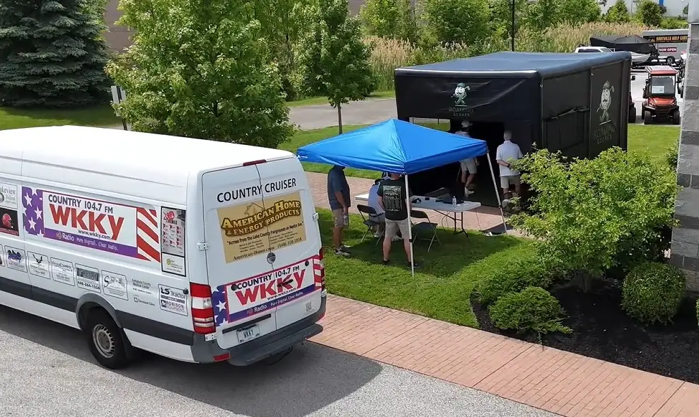 Roaming Scores Mobile Golf Simulator