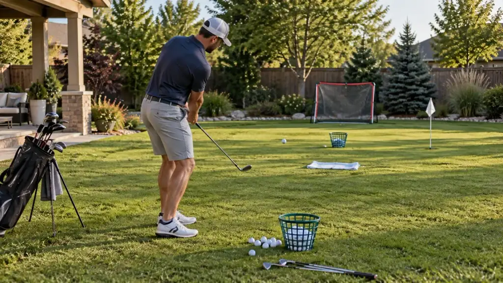 How To Practice Golf At Home Perry Ohio